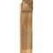 Ekena Millwork Traditional Rough Sawn Arts and Crafts Outlooker, Western Red Cedar, 8"W x 32"D x 32"H OUT08X32X32TRA03RWR - alternate 2